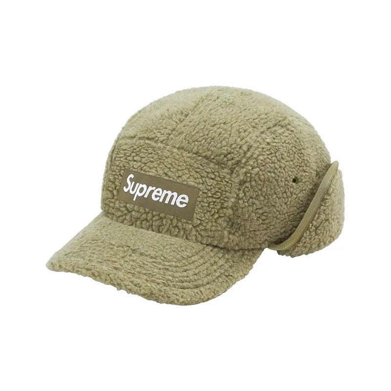 Supreme Deep Pile Earflap Camp Cap-9