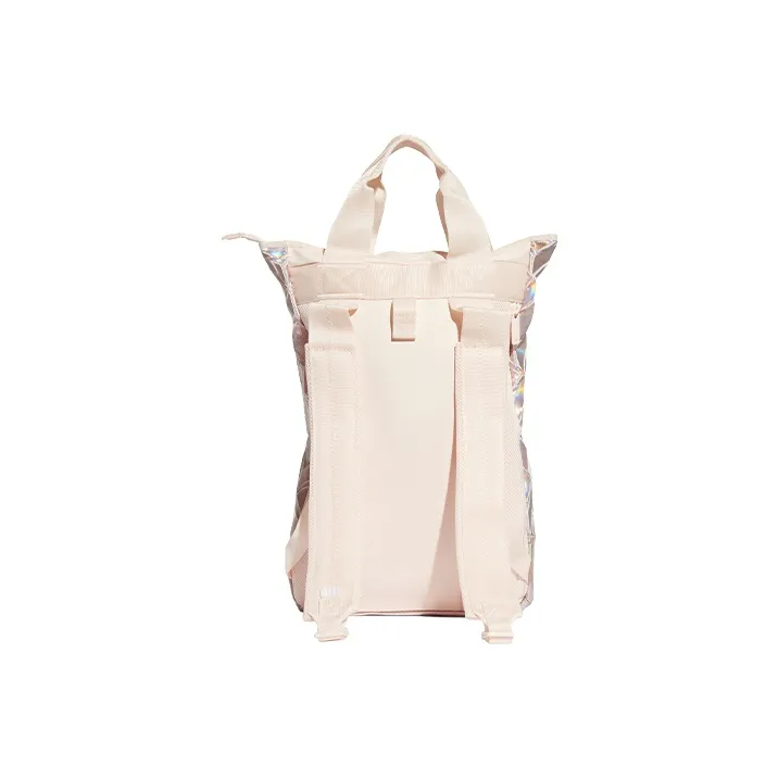 Adidas Originals Artificial Leather Backpack Regular Unisex Dazzling Color Copper Metallic-3