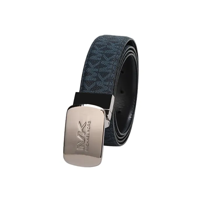 MICHAEL KORS Leather Belts Unisex Blue-1