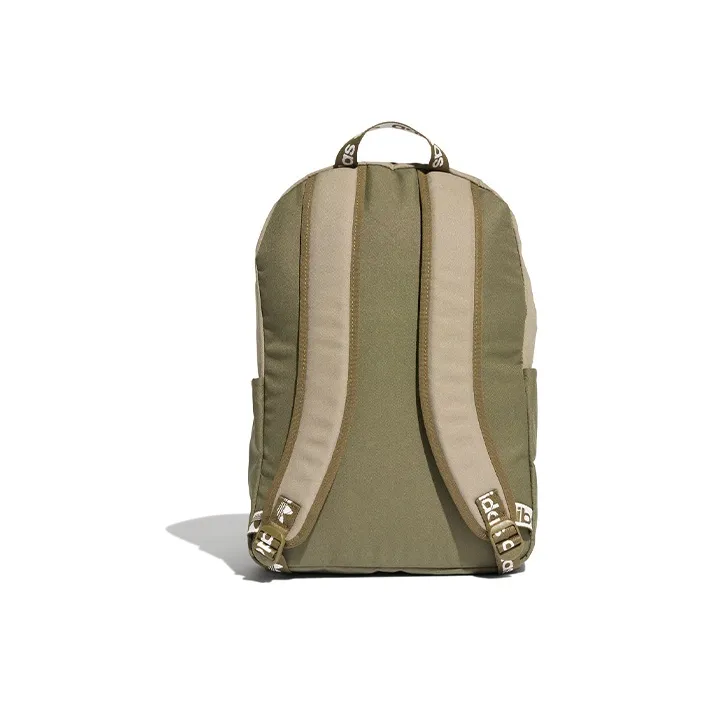 Adidas Originals Polyester Backpack Regular Unisex Olive Green-3