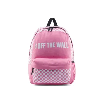Vans Cotton With Polyester Backpack Regular Women's Pink