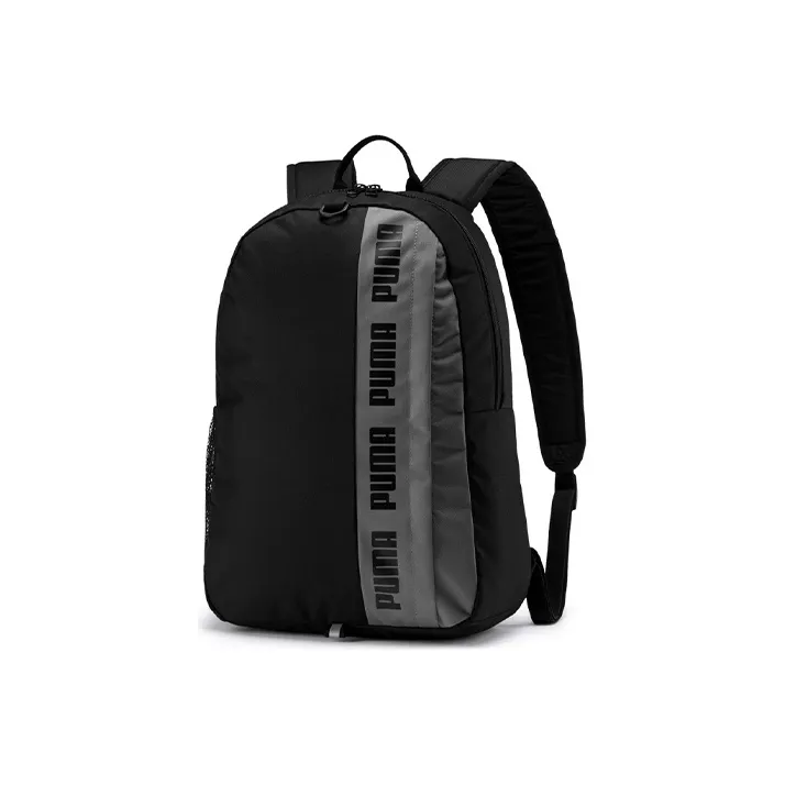 PUMA Polyester Backpack Regular Men's Black Gray-0