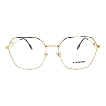 Burberry Eyeglass Frames Women's Gold