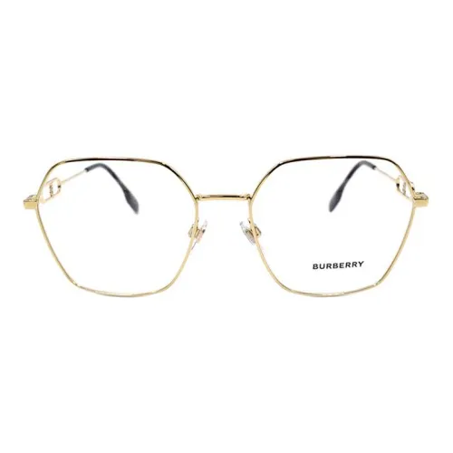 Burberry Eyeglass Frames Women's Gold