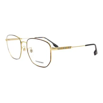 Burberry Eyeglass Frames Men Tortoiseshell Gold