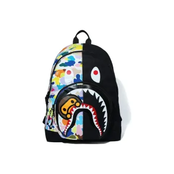 A BATHING APE Polyester Backpack Unisex Multicolor
