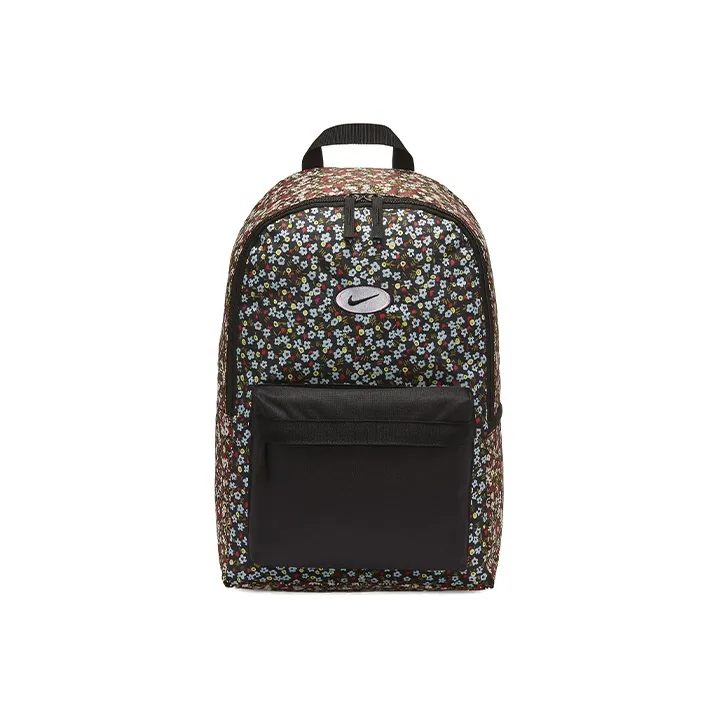 Nike Heritage Polyester Backpack Regular Unisex Black-0