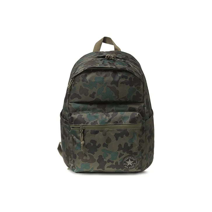 Converse Polyester Backpack Regular Unisex Army Green-0