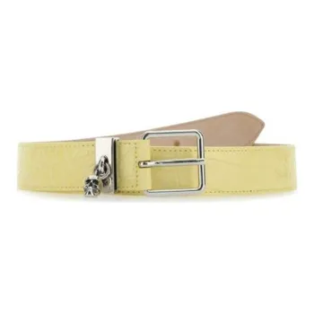 Alexander McQueen Embossed Buckle Belt