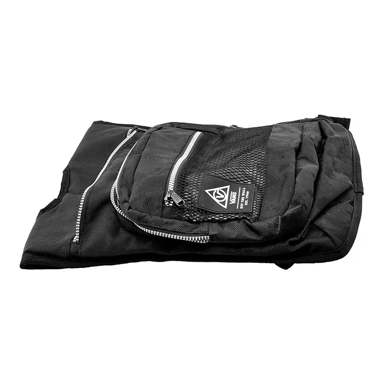 Vans Nylon Backpack Regular Unisex Black Camouflage-3