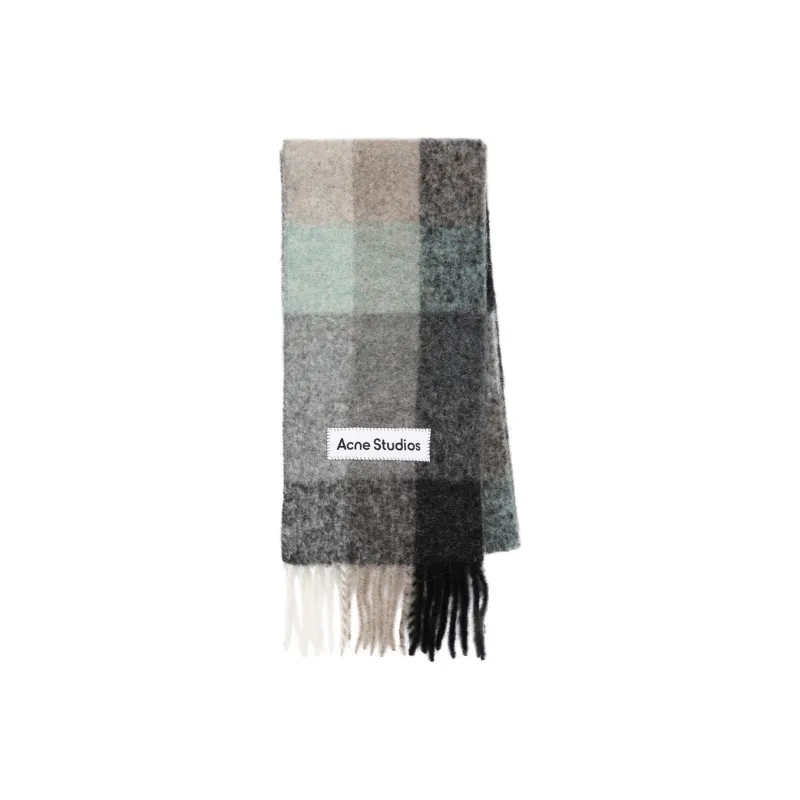 Acne Studios Logo Patch Scarf-0