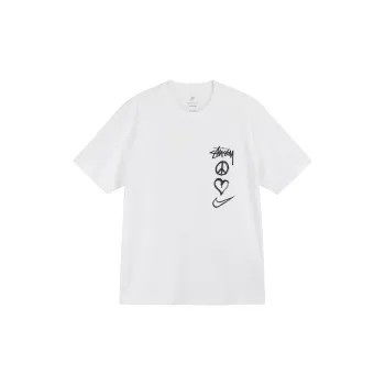 Nike X Stussy Peace Love Swoosh T shirt Asia Sizing