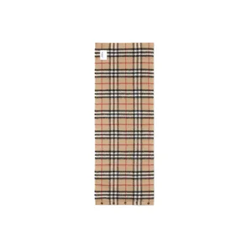 Burberry Vintage Checked Finished Edge Scarf