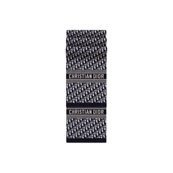 DIOR Wool Cashmere Shawls Unisex-0