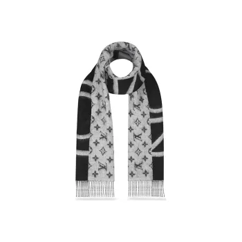 LOUIS VUITTON Monogram Split Scarf