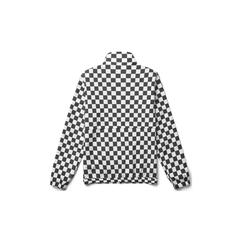 Vans Black And White Checkerboard Jackets Women's-1