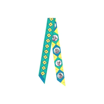 HERMES Silk Scarves Women's Green
