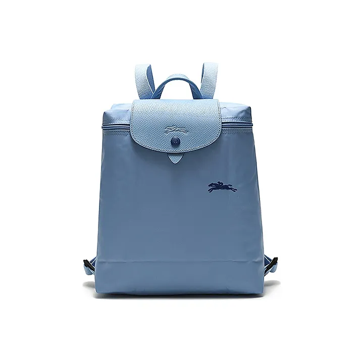 LONGCHAMP Le Pliage Club Fabric Backpack Mini Women's Haze Blue-0