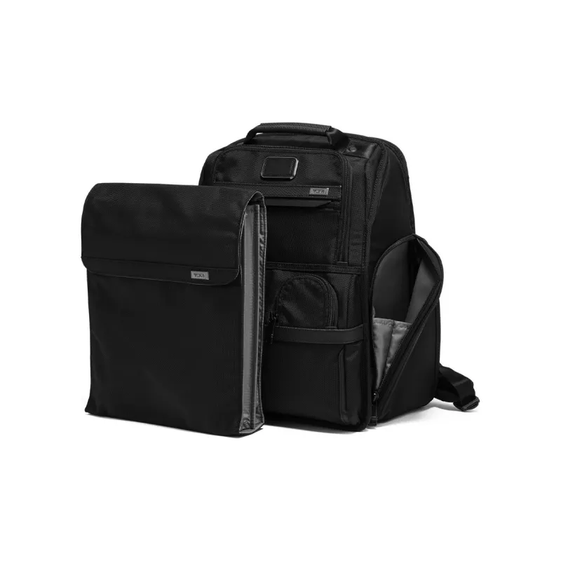 TUMI Alpha 3 Nylon Fabric Backpack Men's Black-3