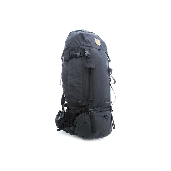 Fjallraven Nylon Fabric Outdoor Mountaineering Backpack Regular Unisex Black-2