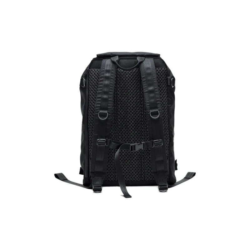 The MAD HATcher Polyester Backpack Regular Unisex Black/Transparent-2