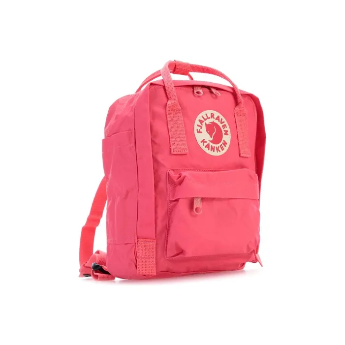 Fjallraven Kanken Vinylon Backpack Mini Peach Pink-1