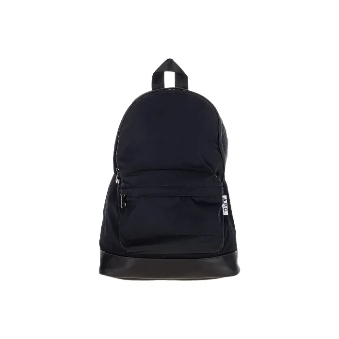 A.P.C Polyester Backpack Men's Black-0