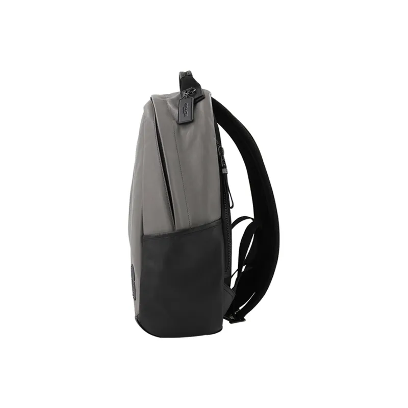 COACH Edge PVC Backpack Men's Gray-1