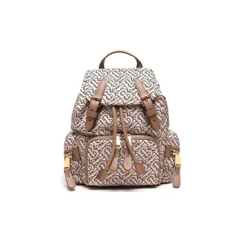 Burberry Polyamide Backpack Small Size Women's Rogue Red