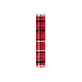 Burberry The Classic Checked Fringed Scarf