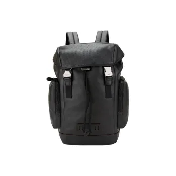 COACH Ranger Leather Backpack Large Size Men's Black