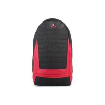 Jordan Polyester Basketball Bag Backpack Unisex Bred Black Red