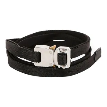 1017 ALYX 9SM Leather Belts Men Black