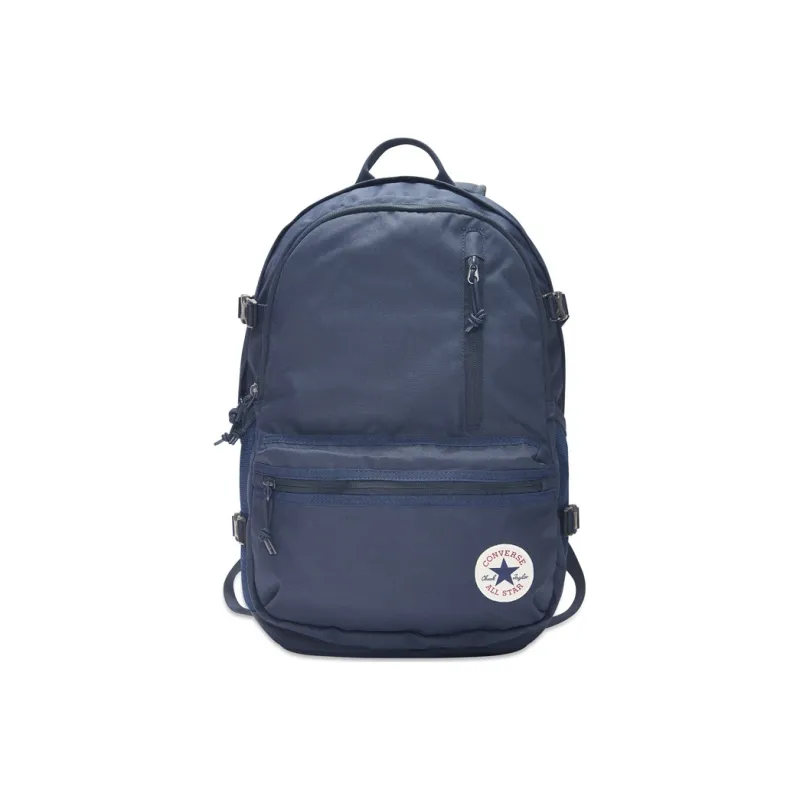 Converse Recycled Polyester Backpack Unisex Obsidian Blue-0