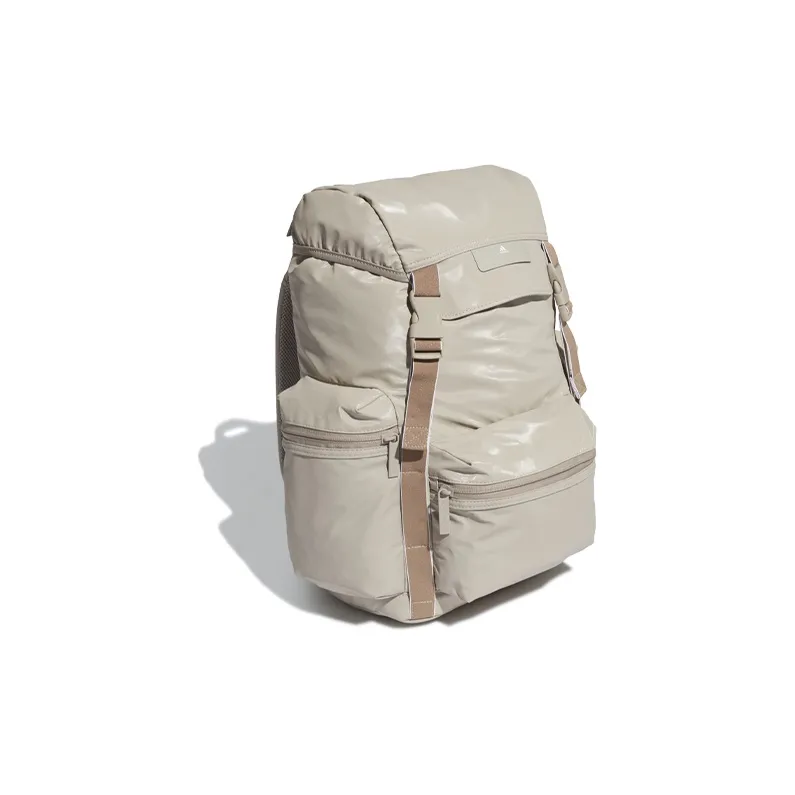 Adidas Artificial Leather Backpack Women's Academy Silver Gray-1