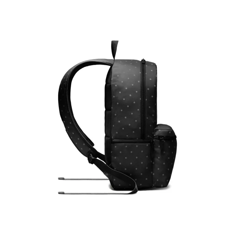 Nike Heritage Polyester Backpack Regular Unisex Black Gray-2