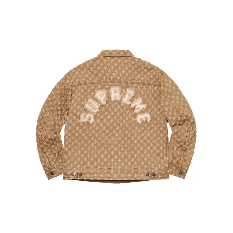 Supreme Hole Punch Denim Trucker Jacket-3