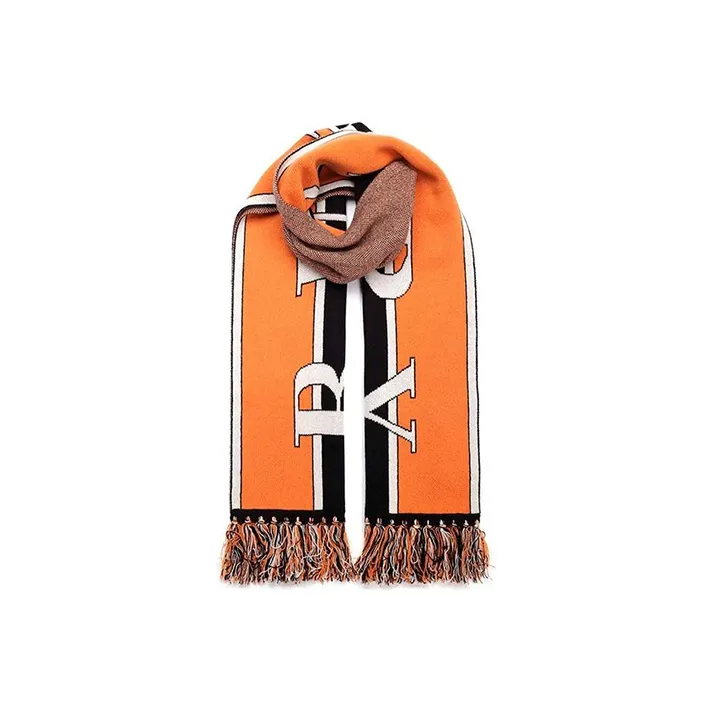Burberry Logo Football Cashmere Scarf-0