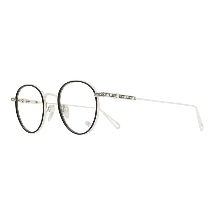 Chrome Hearts Metal Round Eyeglass Frames Unisex-0