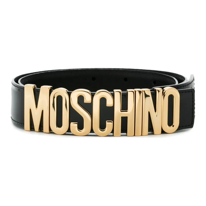 MOSCHINO Logo Lettering Belt-1