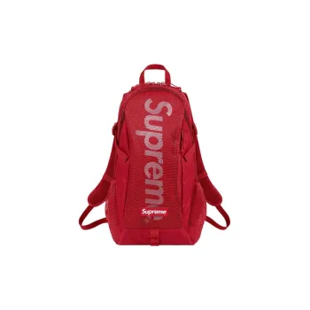 Supreme Polyester Backpack Regular Unisex Red