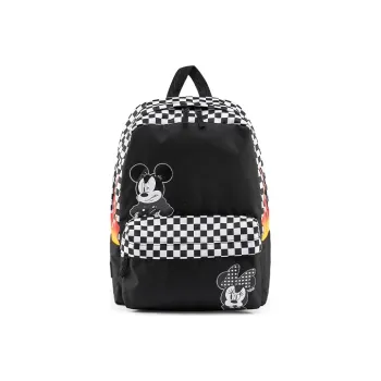 Vans Disney Mickey Collaboration Polyester Backpack Women's Black