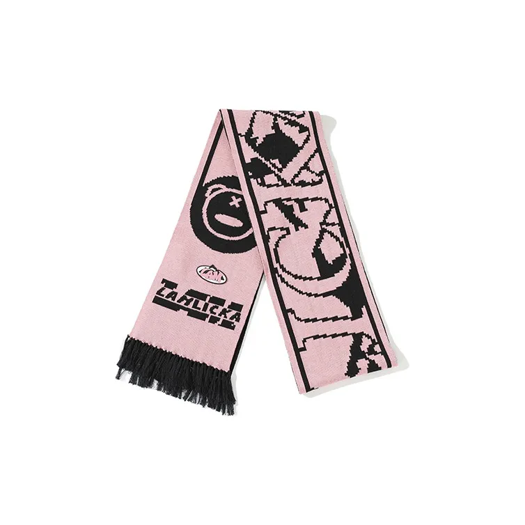 LAMLICKA Scarves Unisex Pink-2