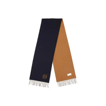 LOEWE Bicolor Anagram Scarf