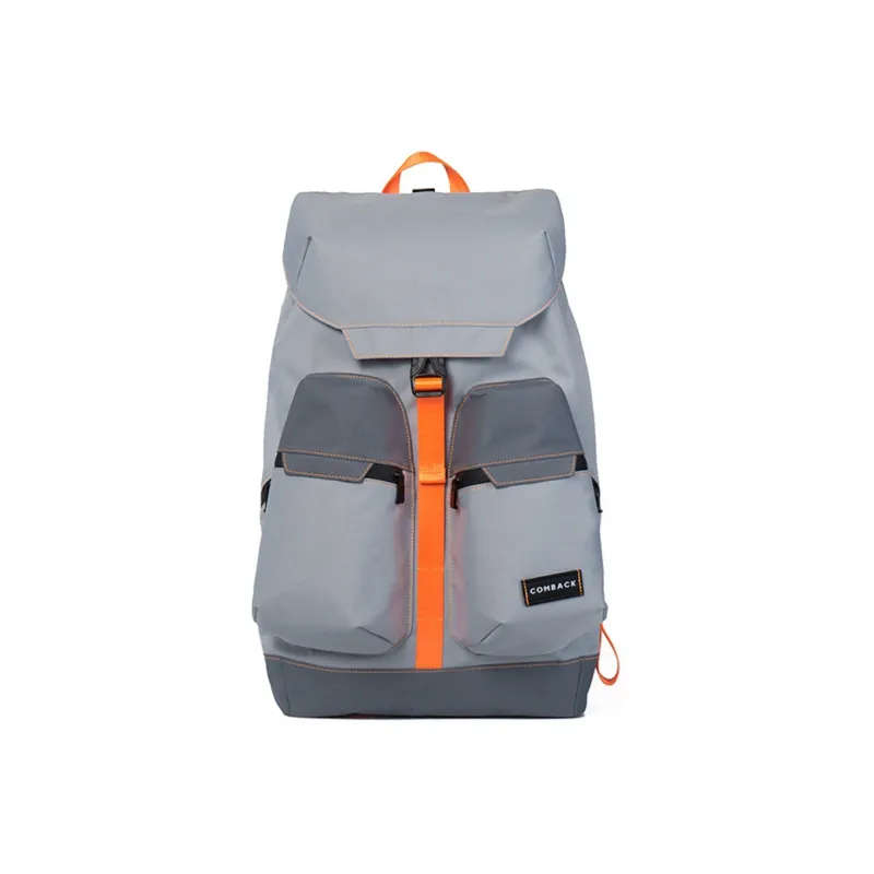 COMBACK Polyamide Computer Backpack Unisex Orange/Gray-1