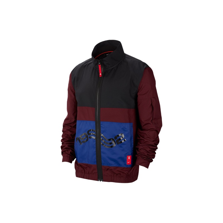 Nike black and red jacket online