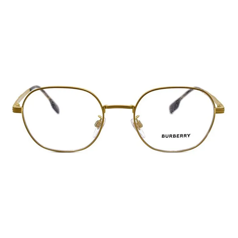 Burberry Eyeglass Frames Men Gold Copper-1