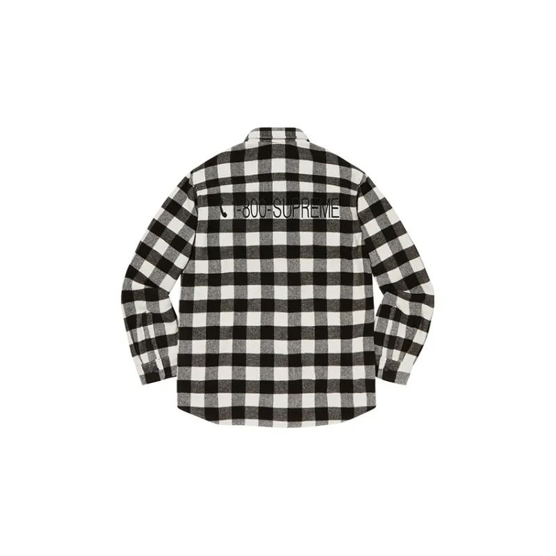 Supreme 1 800 Buffalo Plaid Shirt-1