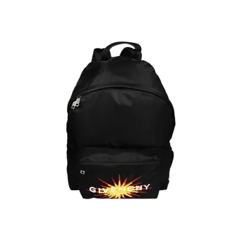 GIVENCHY Nylon Backpack Unisex Black