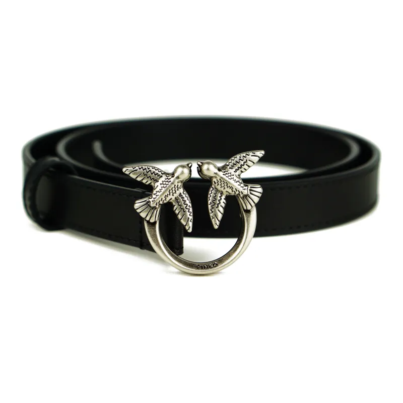 PINKO Love Bird Buckle Belt-0